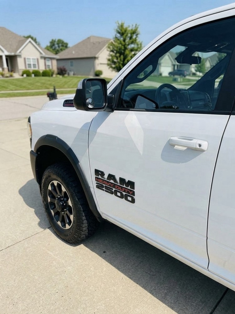 RAM 2500 Heavy Duty Blackout Badges 2 Pack