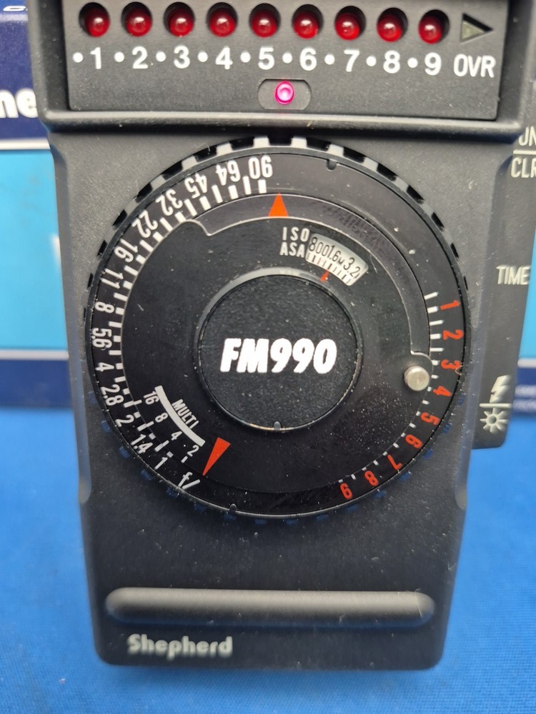 Shepherd FM990 Flash Meter With Case (250912-7)