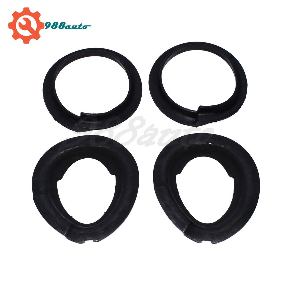 4X Front Upper&Lower Spring Pads Coil Shim For BMW E39 E46 E60 325Xi 31331091867