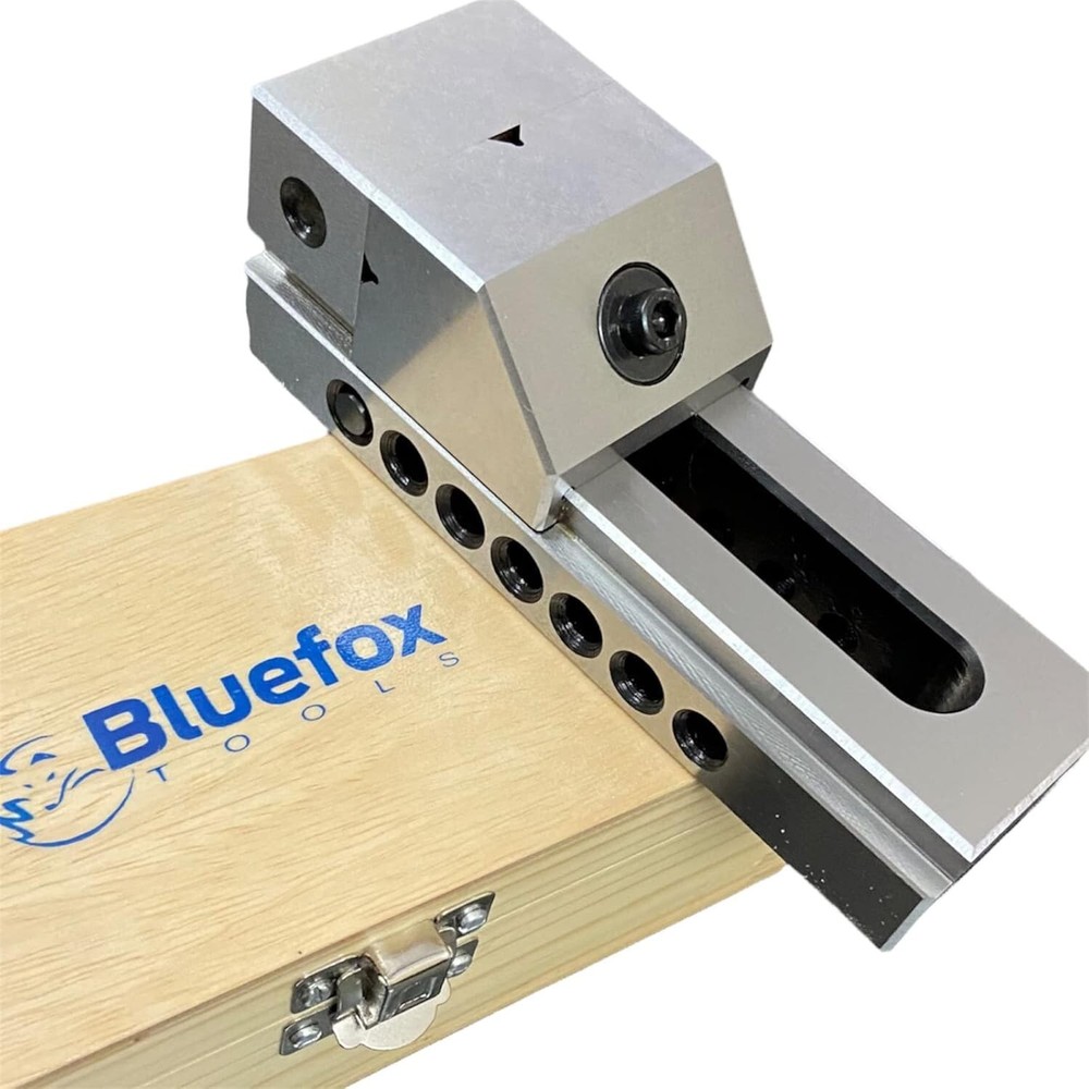 Bluefox 2" Precision Grinding Screwless Mini Insert Vise Toolmaker Steel .0002"