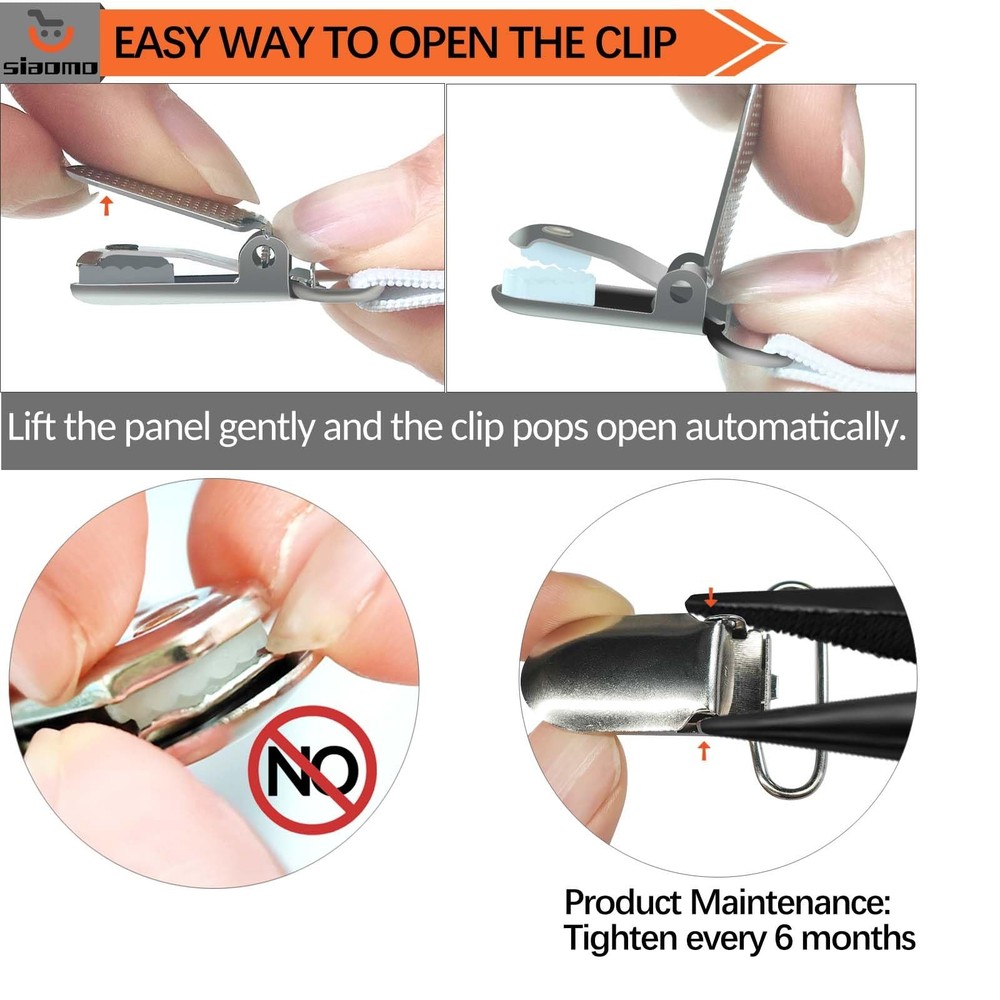 Adjustable Sheet Straps, Keep Sheets Tight, 2Pcs, Black