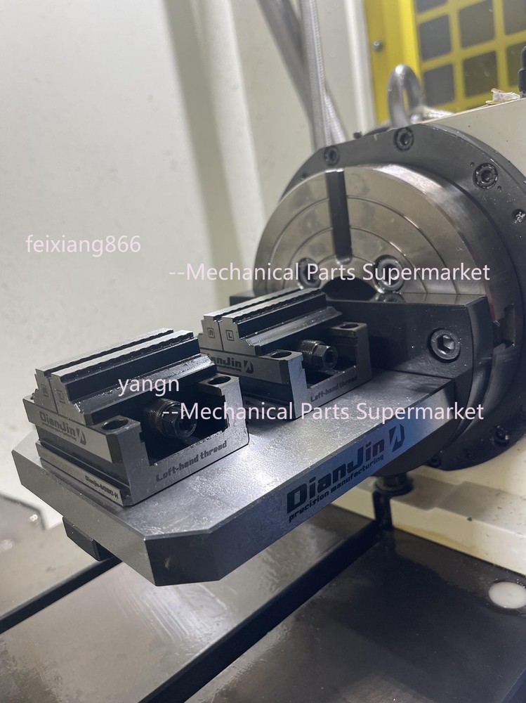 4/5-Axis Fixture Self-Centering Vise Quick Clamping Front Reverse DJ-70100H