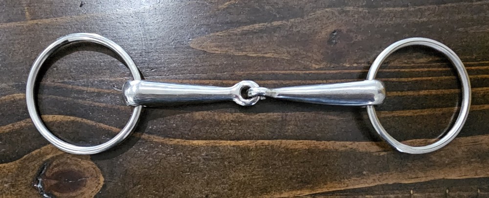 Draft Size 6 Inch Loose Ring Snaffle Bit