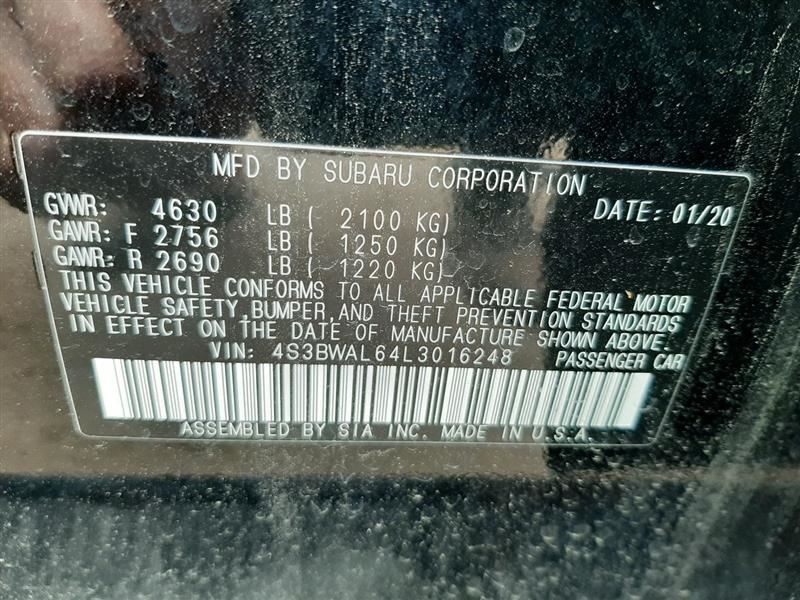 LEGACY 2020 ABS Module Brake Part 565011