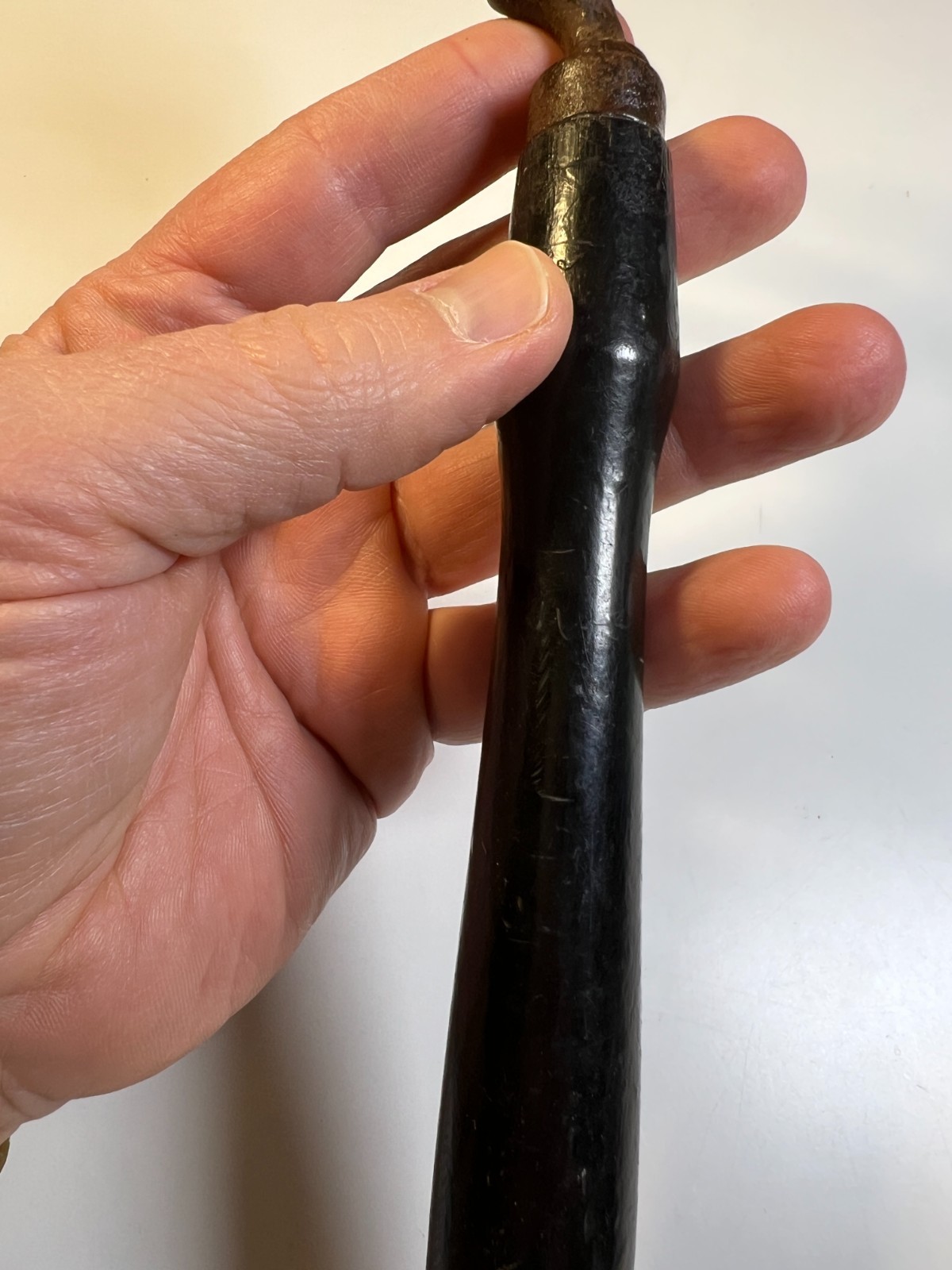 Antique 1800s Hand Cultivator Root Asparagus Fork Hand Forged Iron Garden Tool