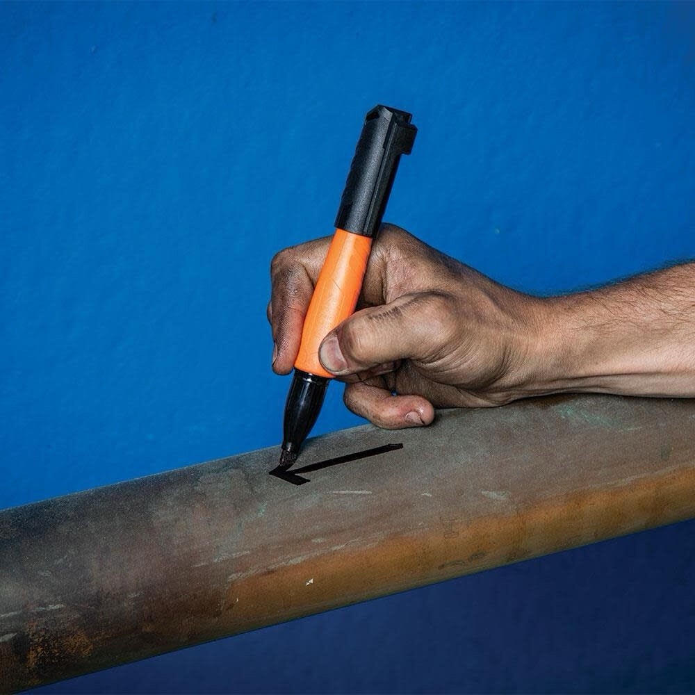 Klein Tools 861923 Skribes™ Chisel Tip Permanent Markers, Multi-Color, 3-Pack