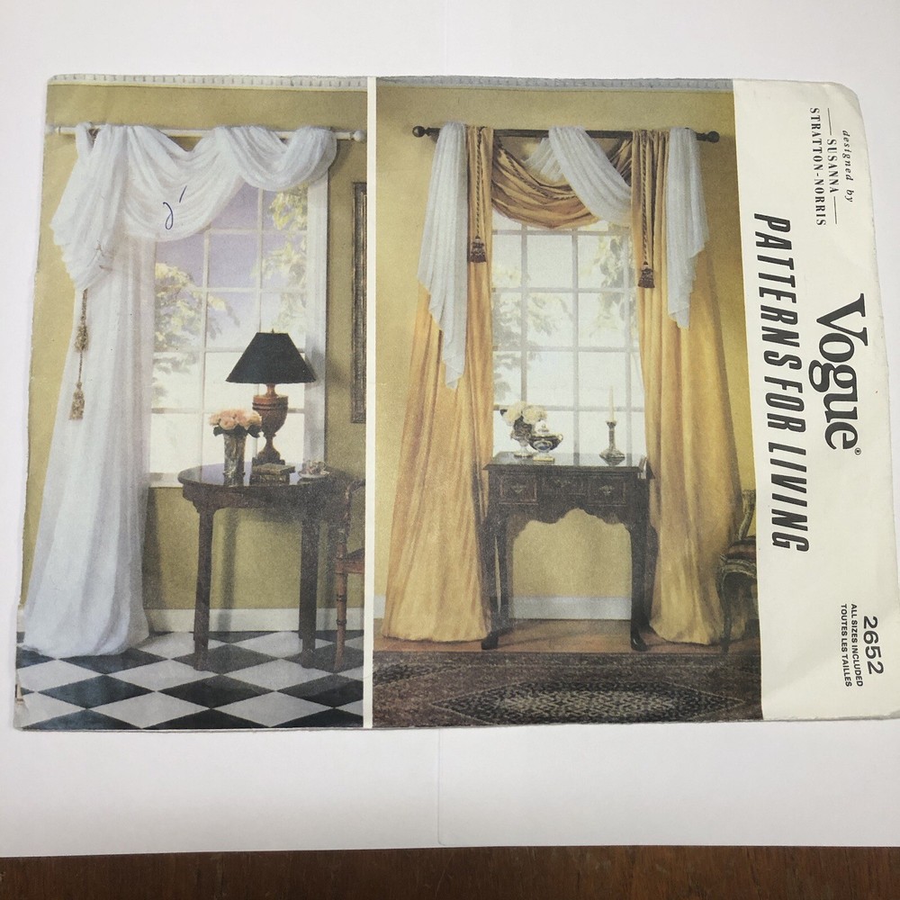 Vogue 2652 Curtain Swags