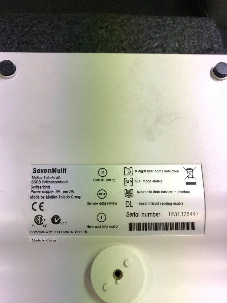 METTLER TOLEDO SevenMulti Dual pH Conductivity Meter