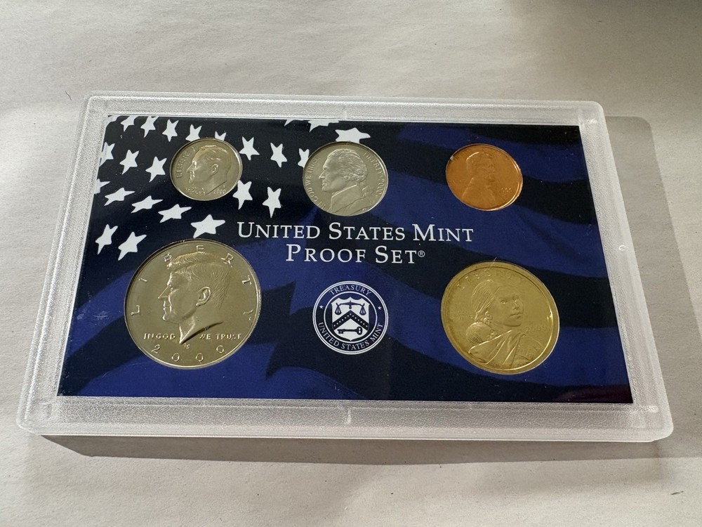 2000 Proof Set U.S. Mint Proof Set - Government Packaging OGP/COA