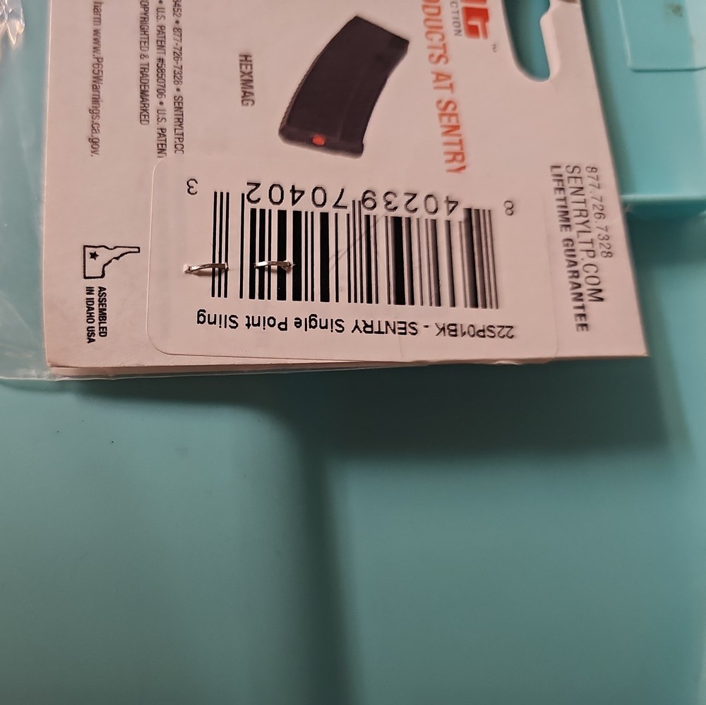 Sentry Black Single Point Sling