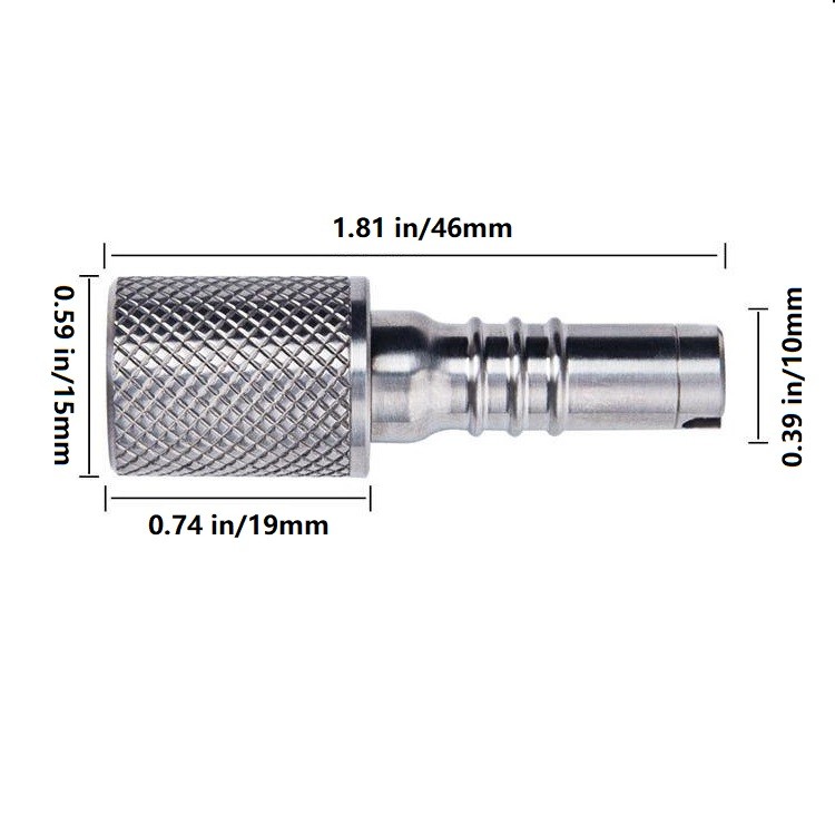 Titanium Pill Holder Case Organizer container Waterproof Portable Keychain EDC