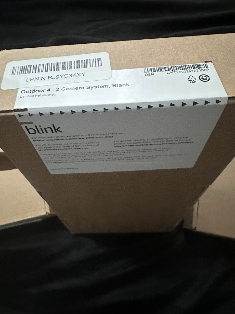 Blink Outdoor 4th Camera Set 2-Pack with Sync Module