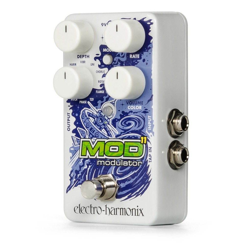 Electro-Harmonix MOD 11 Modulation Guitar Effects Pedal w/ PSU Modulator MOD11