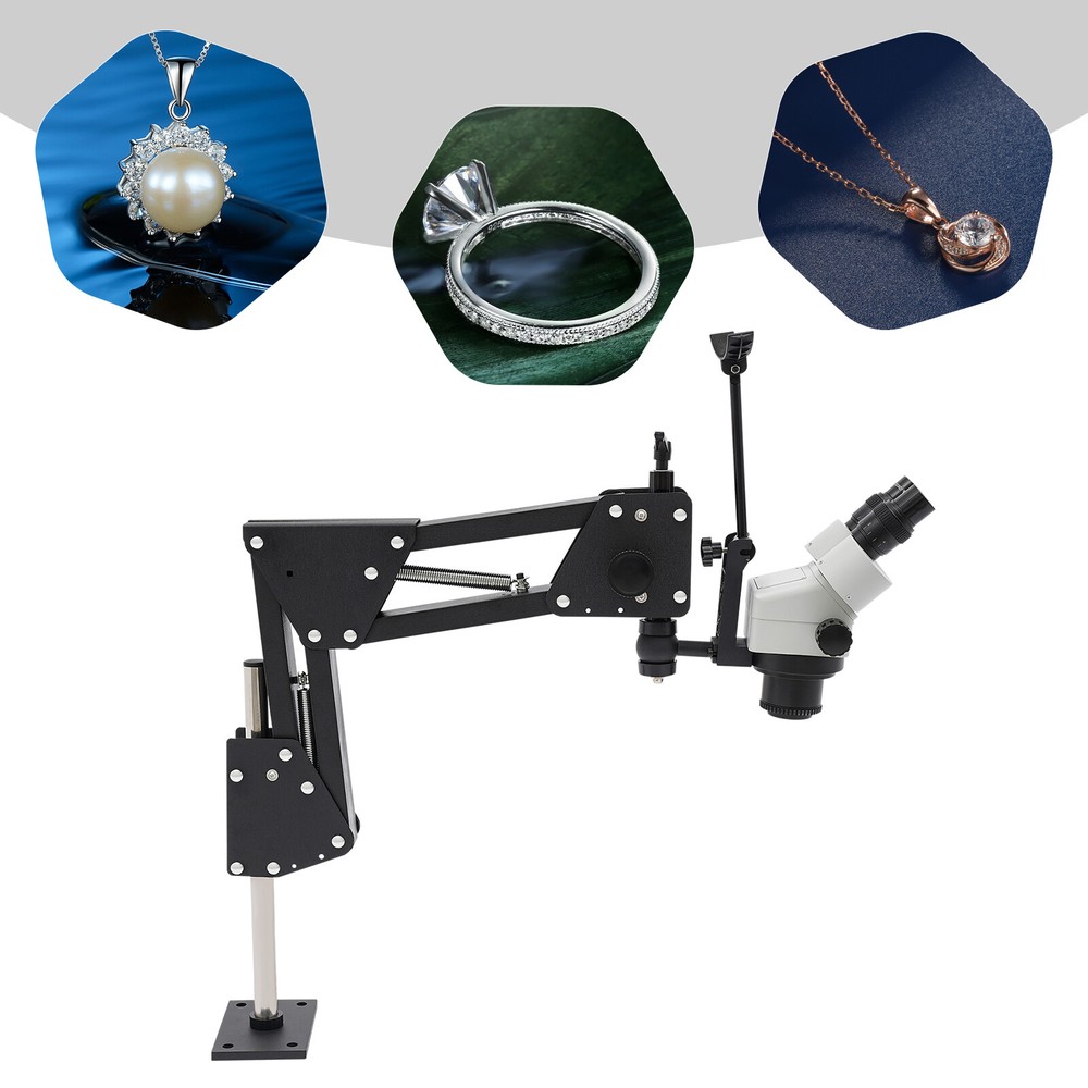 Binocular Microscope Stand Multi-directional Jewelry Inlaid Stand Micro-Setting