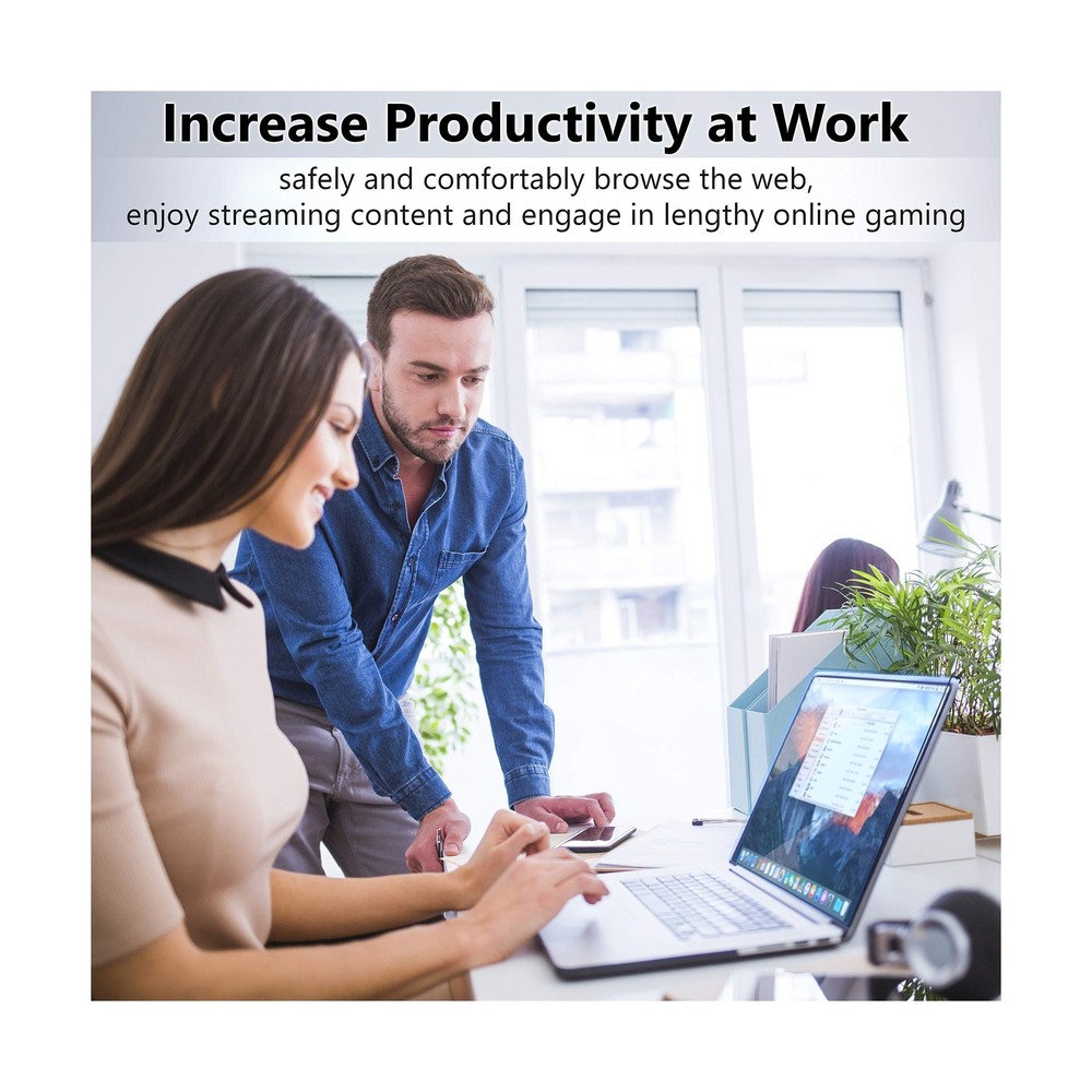 Blue Light Blocking Screen Protector Panel for 15.6 inch Diagonal LED PC Lapt...