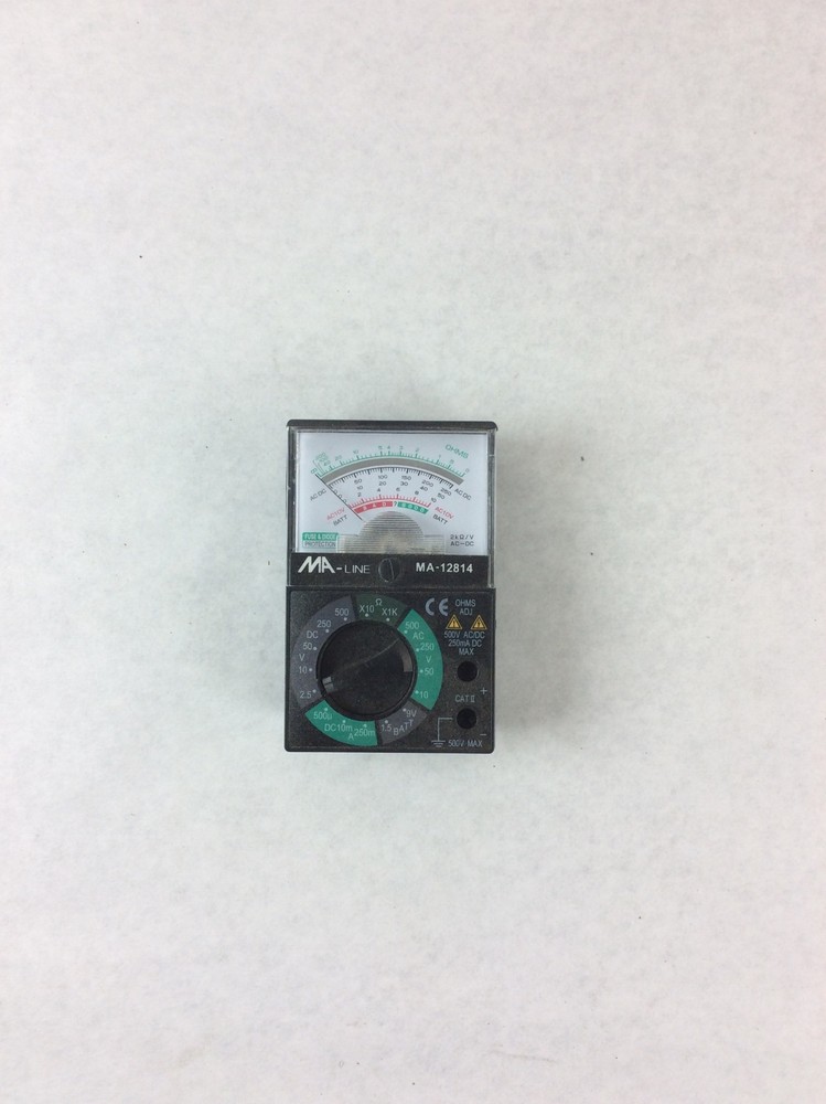 MA-Line Pocket Analog Multimeter MA-12814