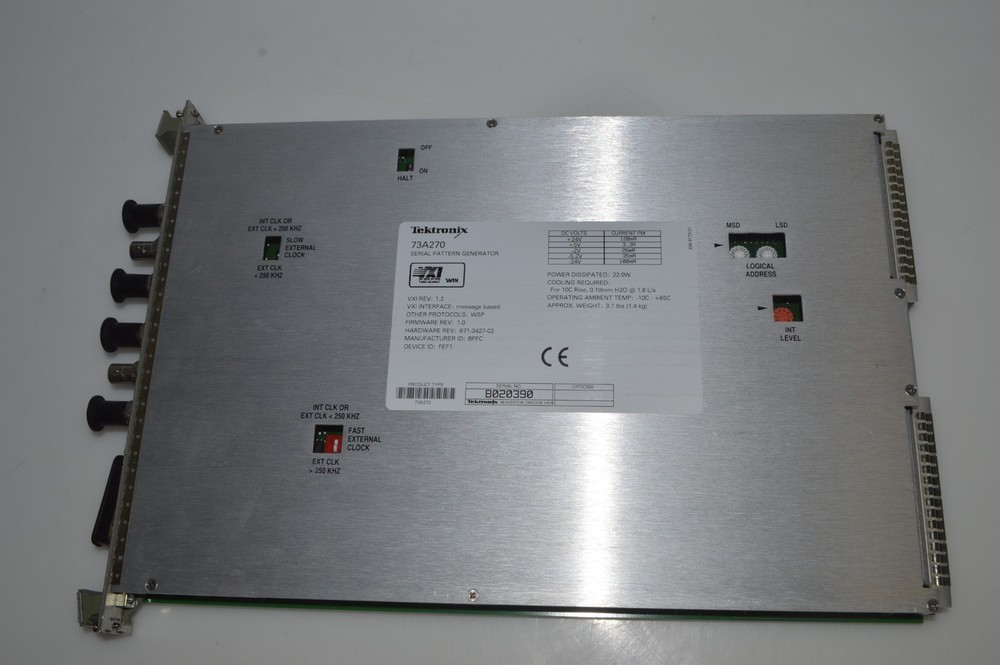 Tektronix / CDS 73A-270 73A270 Arbitrary Pulse / Pattern Generator (HTY36)