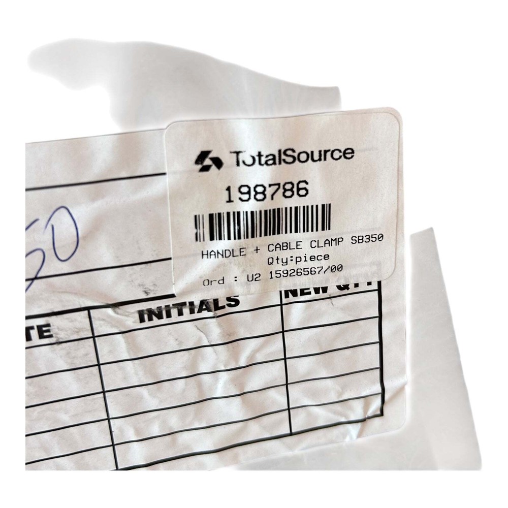 TotalSource, 198786, Handle + Cable Clamp, SB350