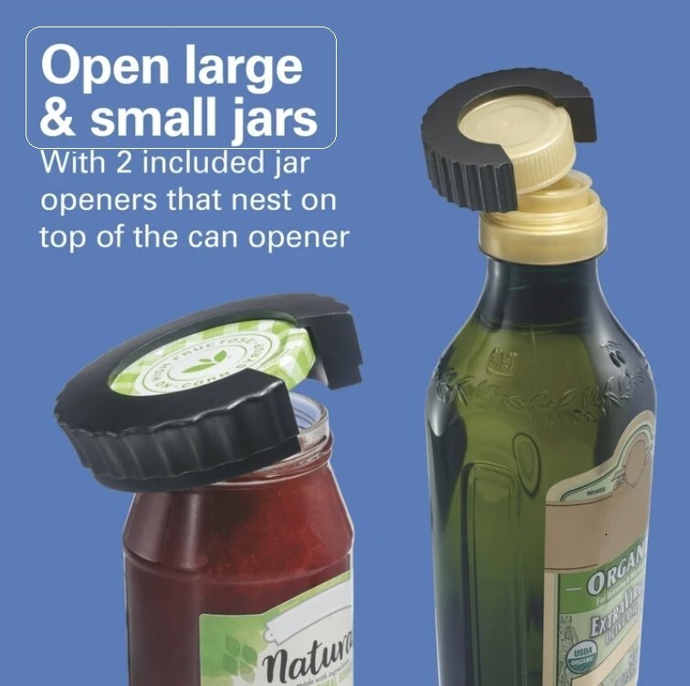 Hamilton Beach Electric Can Opener with Open Station Design, Includes Multi-Tool
