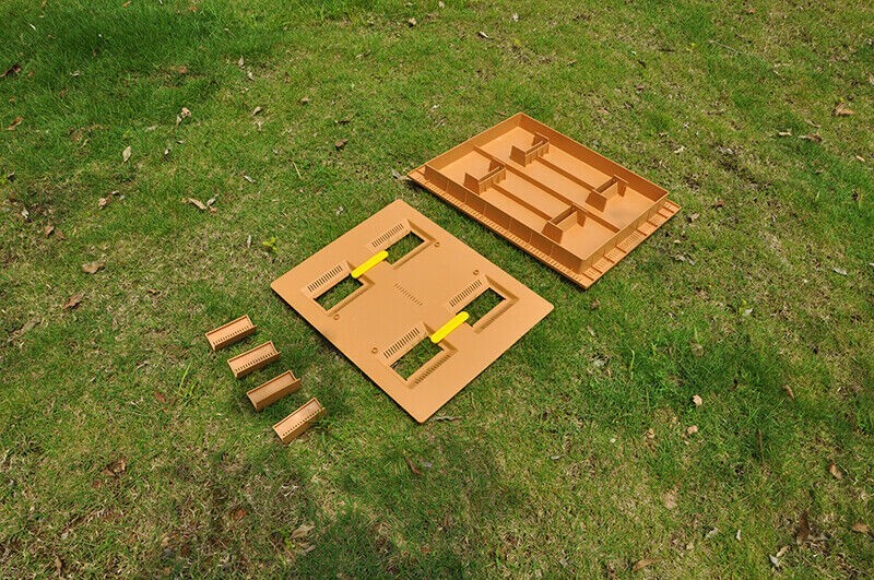 Insulated Plastic Bee Hives Langstroth Bee Hive Beekeeping Boxes House 2-layers