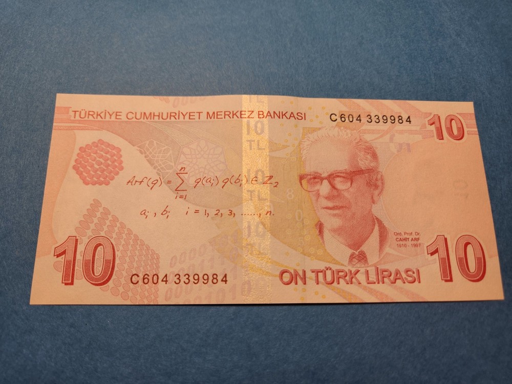 2009 Turkey 10 LIRA Banknote - UNC