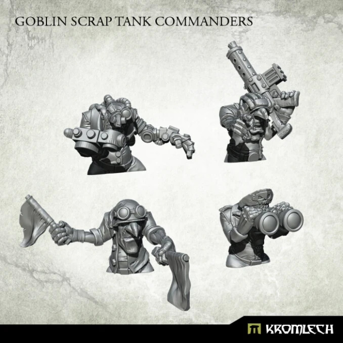 KROMLECH GOBLIN SCRAP TANK COMMANDERS