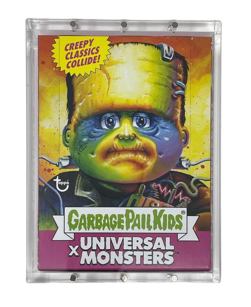 Stackable Premium Acrylic Display Case w/ Magnetic Lid for Cards Sidekick Box