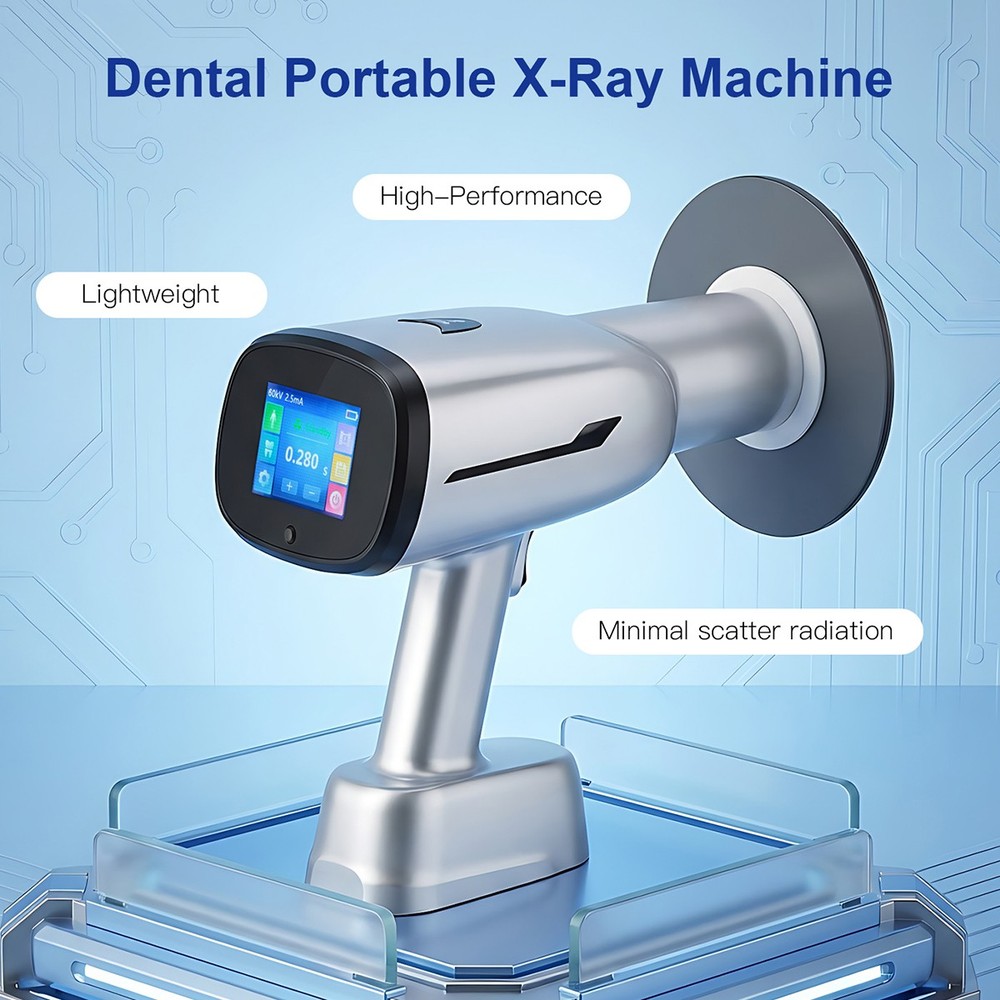 Dental Portable Handheld X-ray Machine with Scatter Shield Protective Ring set