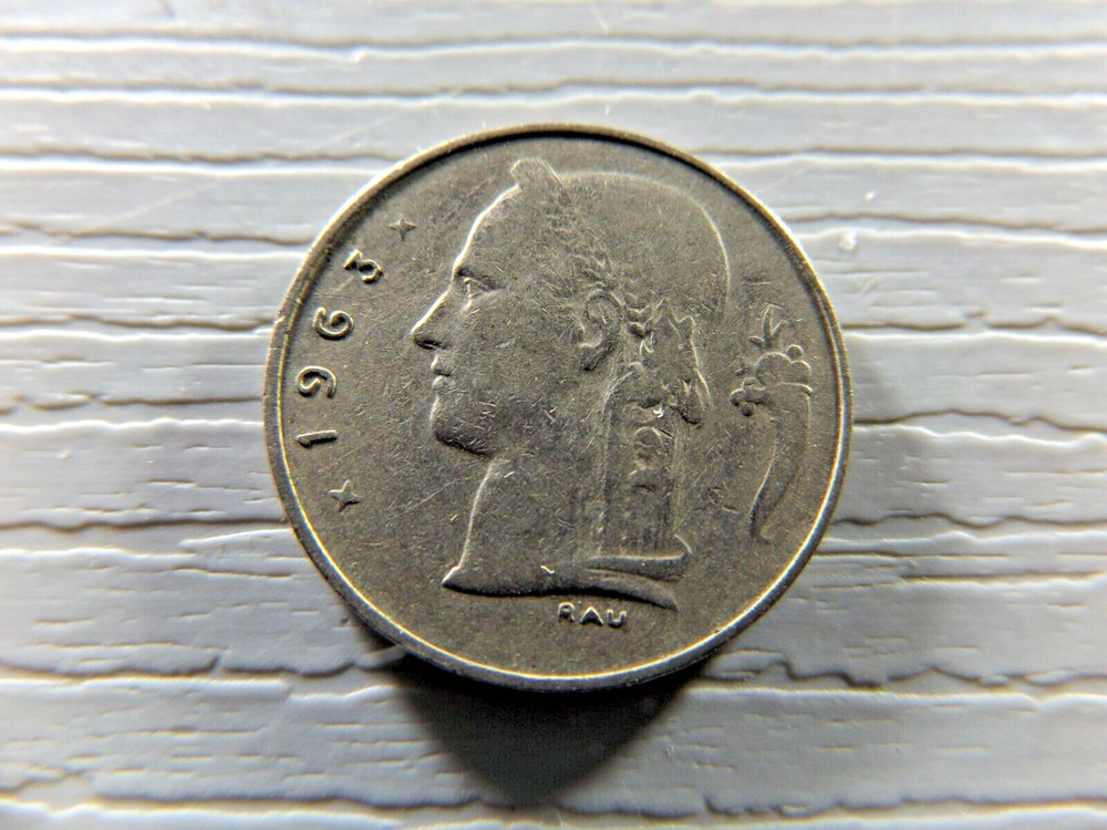 Belgium 1963 1 Franc