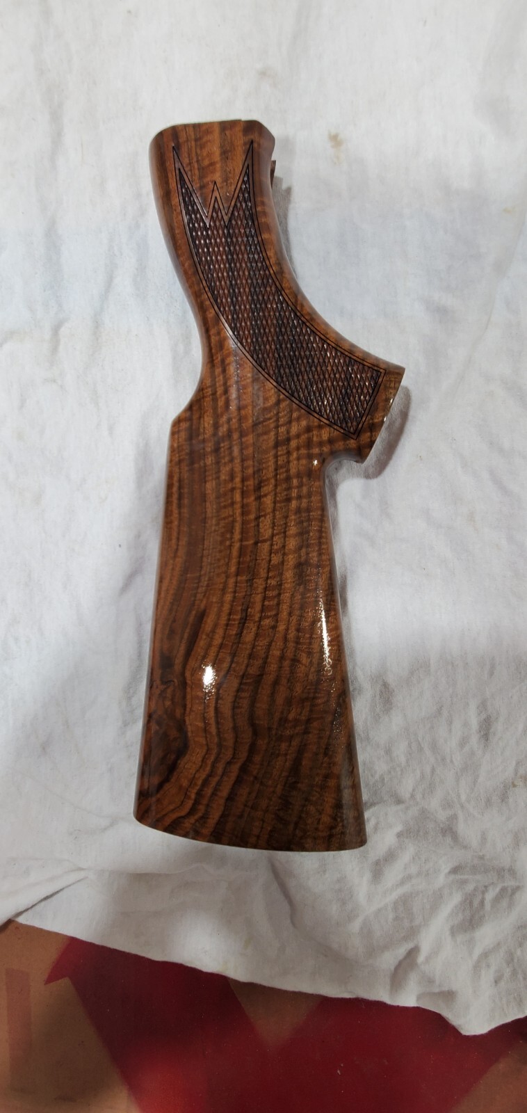 Ithaca model 37 stock/forend/cap/buttpad 20g pistol grip high grade READ BELOW