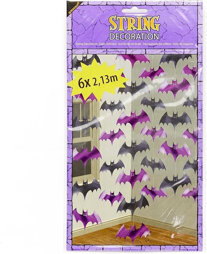 Halloween Hanging Bats Decoration