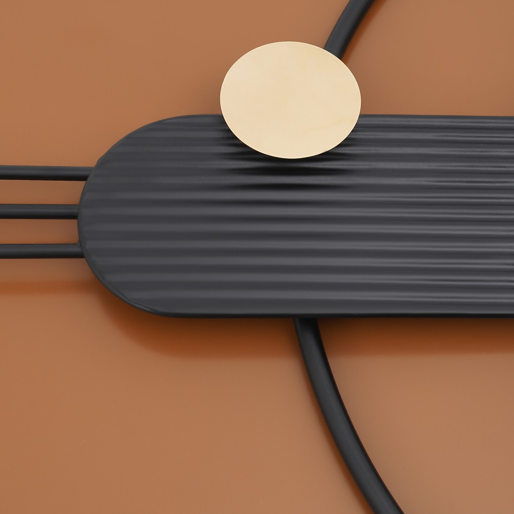 Modern Wall Clock, Wall Clock with Pendulum, Large Modern Wall Clock