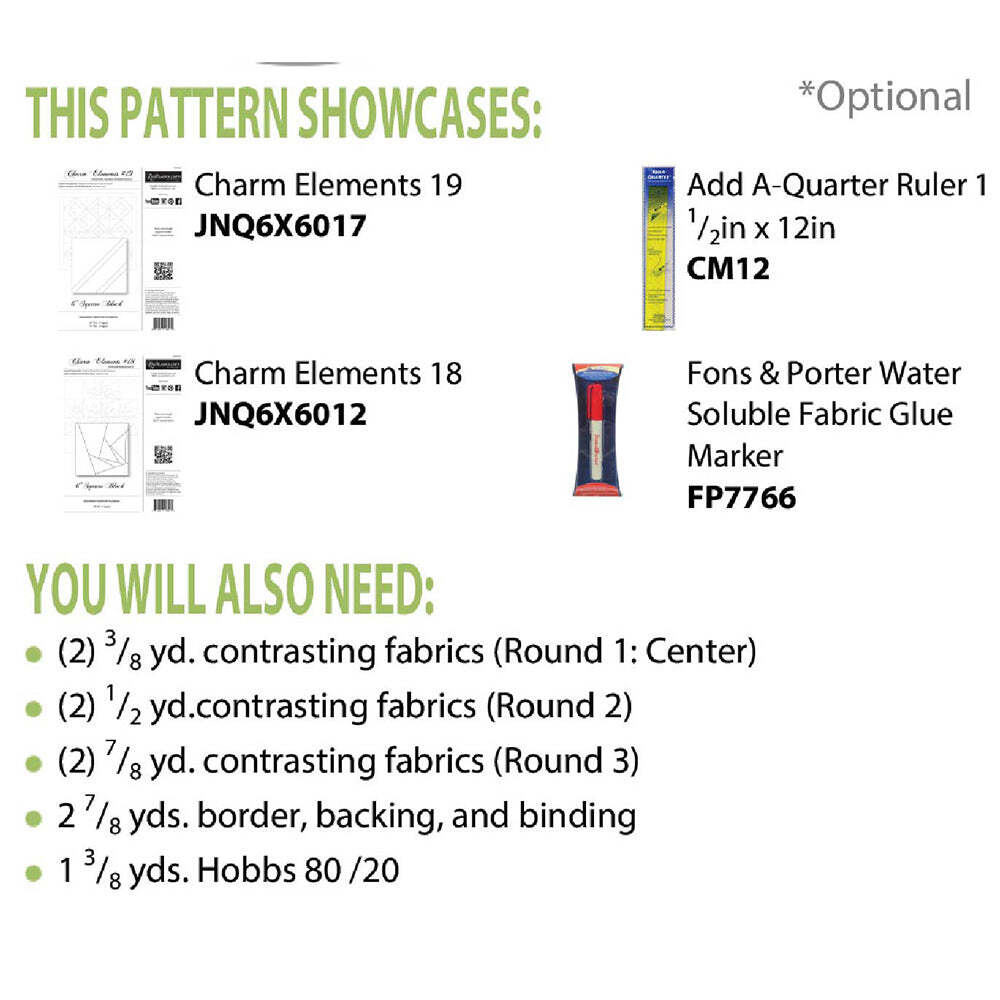 Cut Loose Press, Waterwheel Quilt Pattern