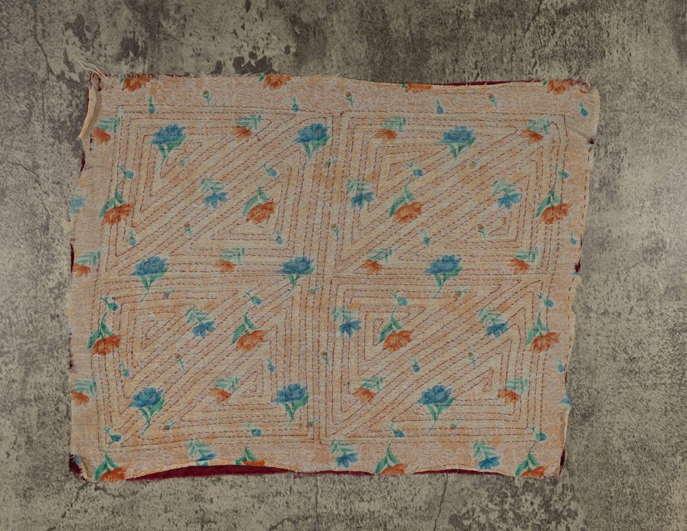 Vintage Background Material ZigZag Mola