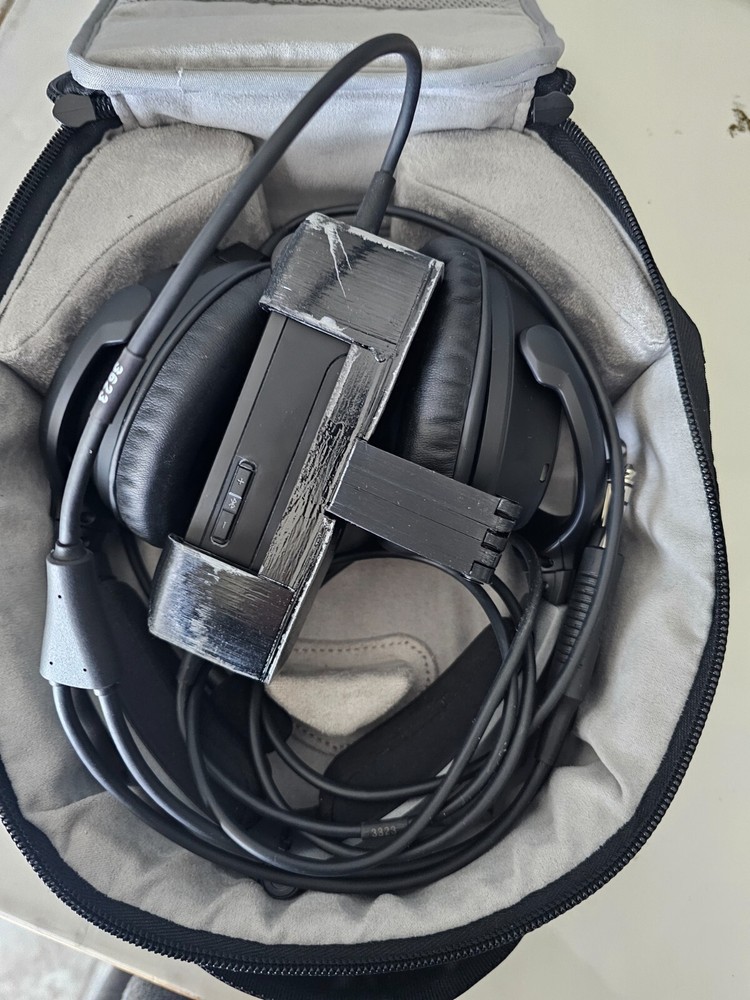 Bose A30 aviation headset mount Boeing 737