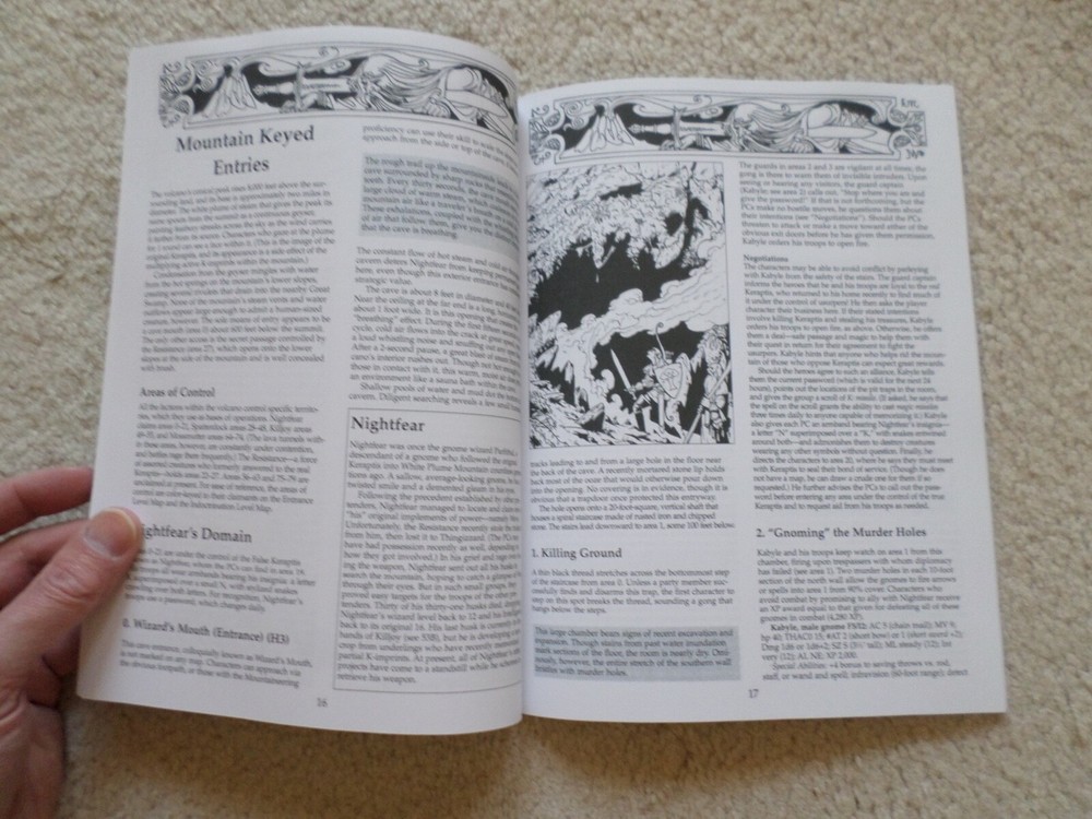 Return to White Plume Mountain Dungeons & Dragons adventure module