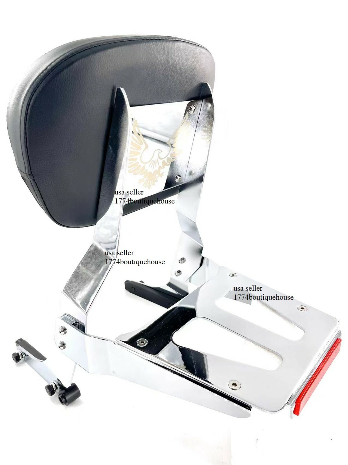 NEW Sissy Bar Backrest & Luggage Rack 4 Suzuki Marauder 800 VZ 800 97 TO 2007