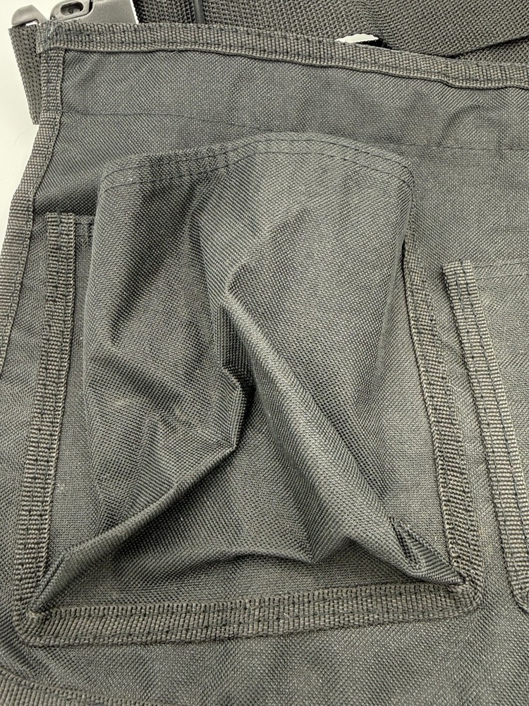 Red Bull Bartender Apron Server Functional Waiter Swag w/ 2 Front Pockets Black