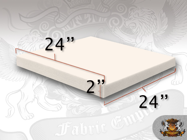 2" x 24" x 24" Square Foam Sheet