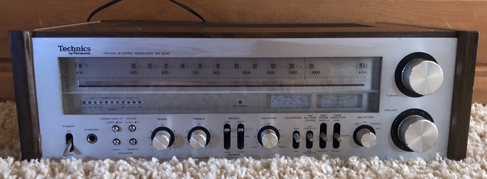 Technics SA-500 Receiver Serviced