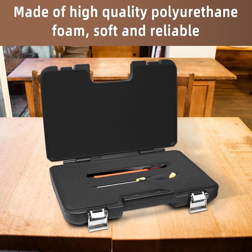 Durable Black Foam with Pick & Pluck Design - Perfect for Game Boxes & Tools