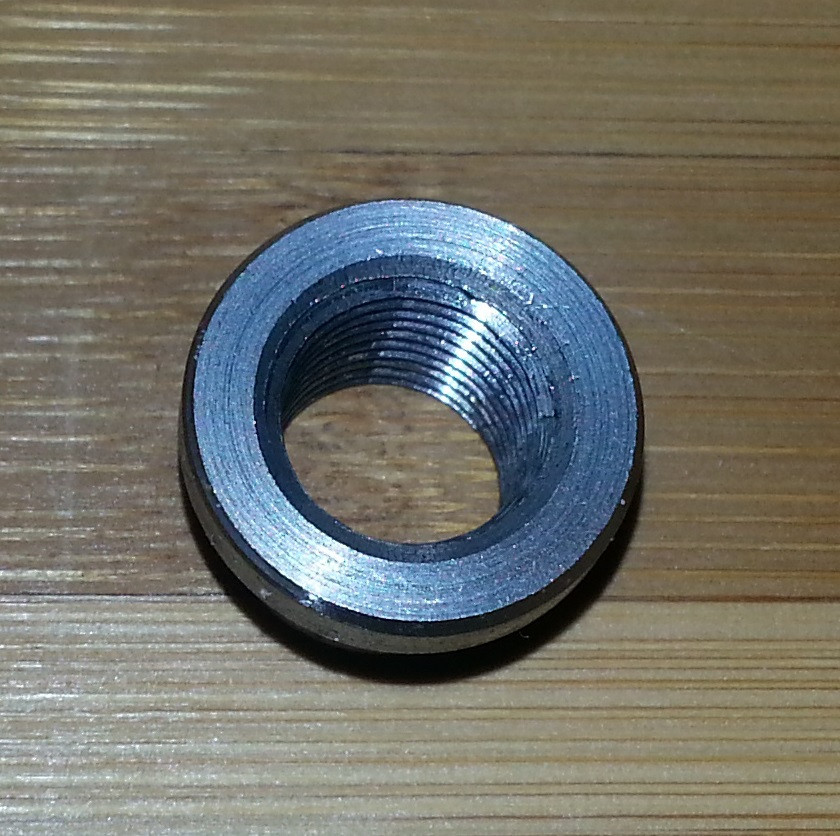 1/8" NPT STAINLESS STEEL Weld Bungs TEMP, tank fitting low profile USA MADE