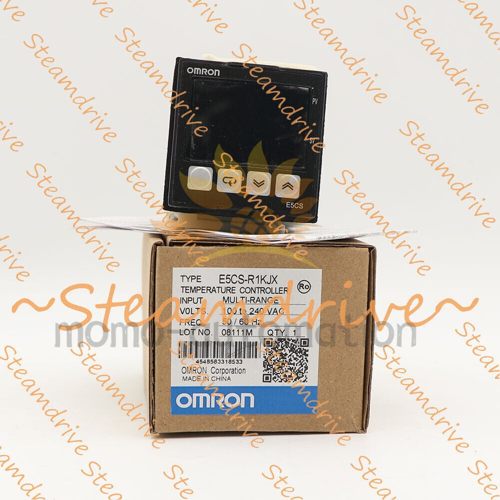 Used 1PCS Omron E5CS-R1KJX 100-240VAC Temperature Controller Tested
