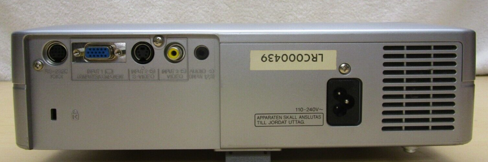 Sharp Notevision PG-A20X Projector, 3 LCD, 2000 Lumens, 400:1 Contrast, 1080i