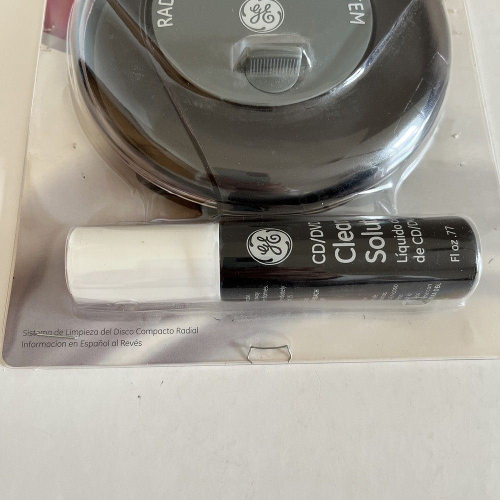 GE Radial CD/DVD Cleaning System, model 72597