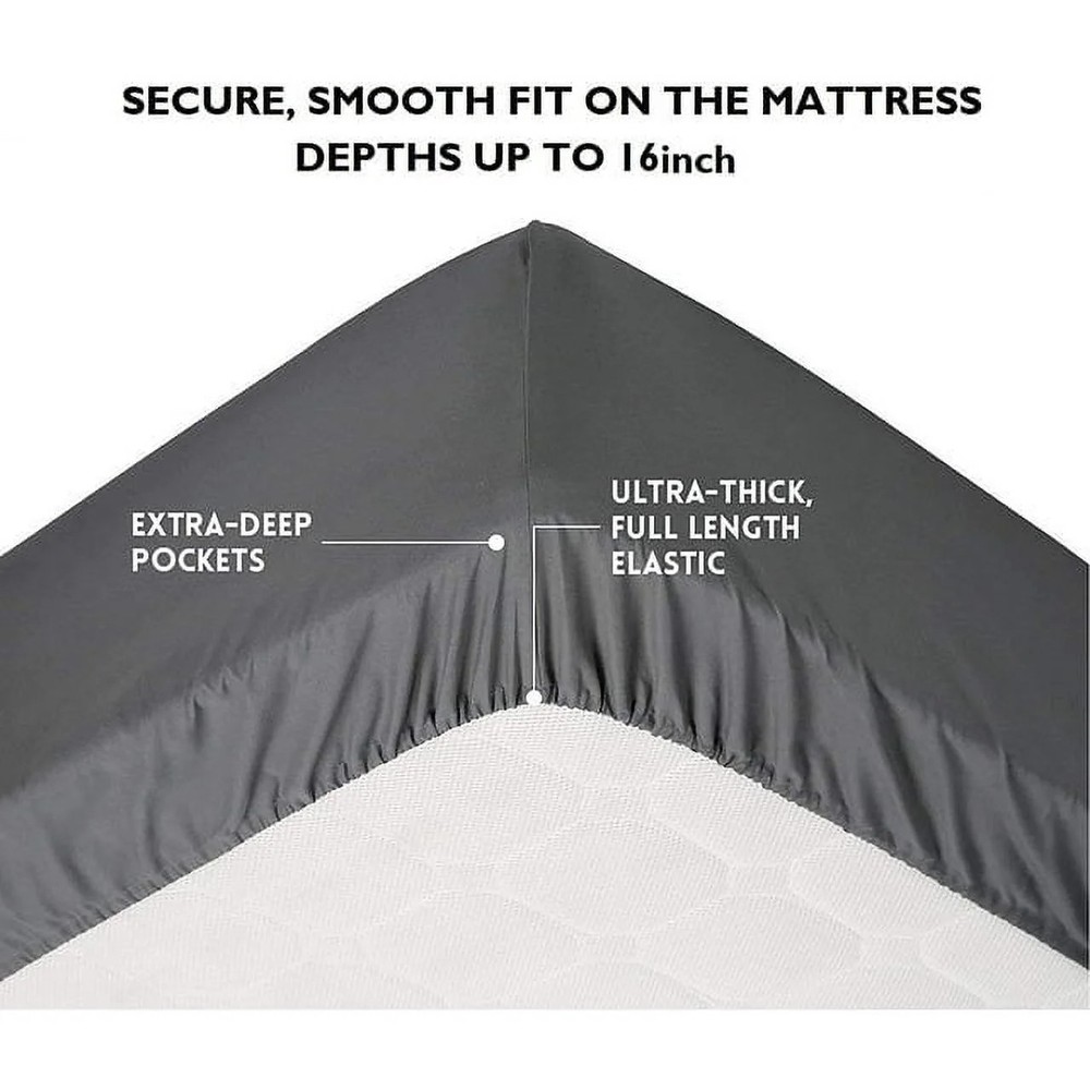 High Thread Count Fitted Sheet Twin Size