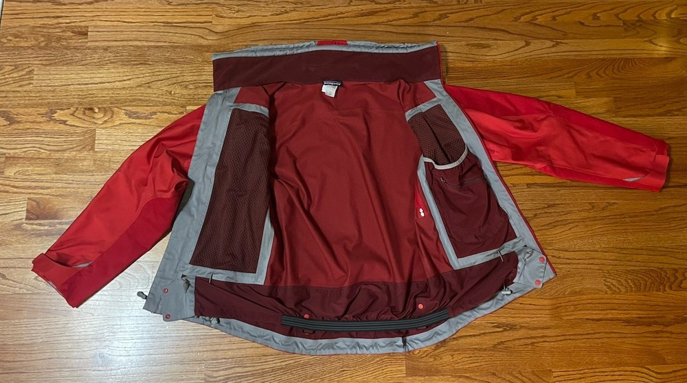 PATAGONIA SOFTSHELL Ski Light Smoke Flash Jacket Mens Size M