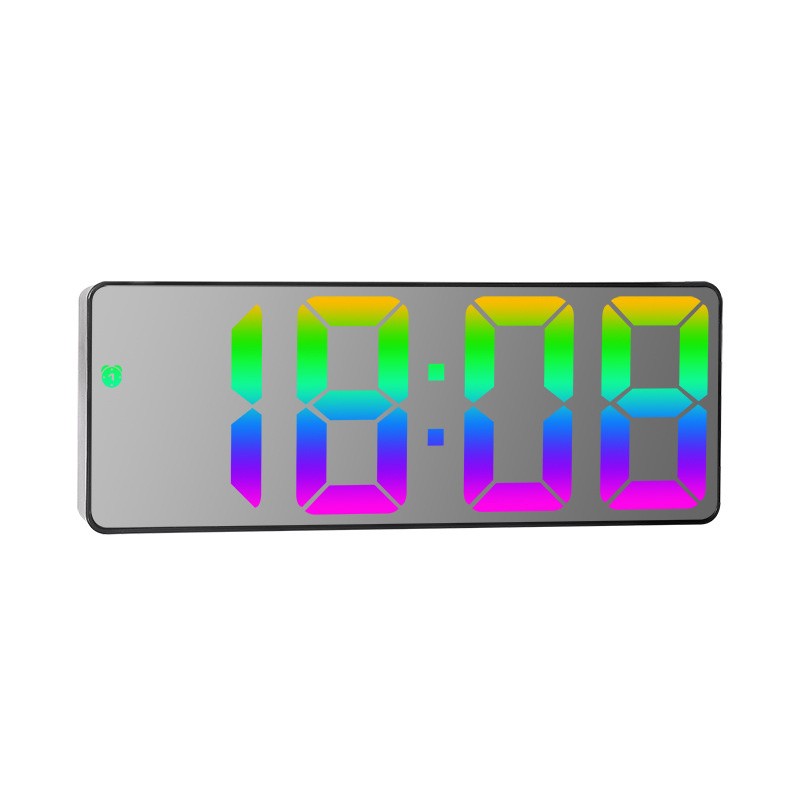 Light Number Clock LED Digital Alarm Clock Large Number Electronic Clock