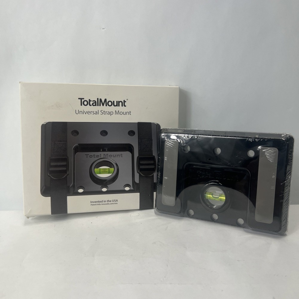 Total Mount Universal Strap Mount for Electronics Level Genuine Drill-Free.