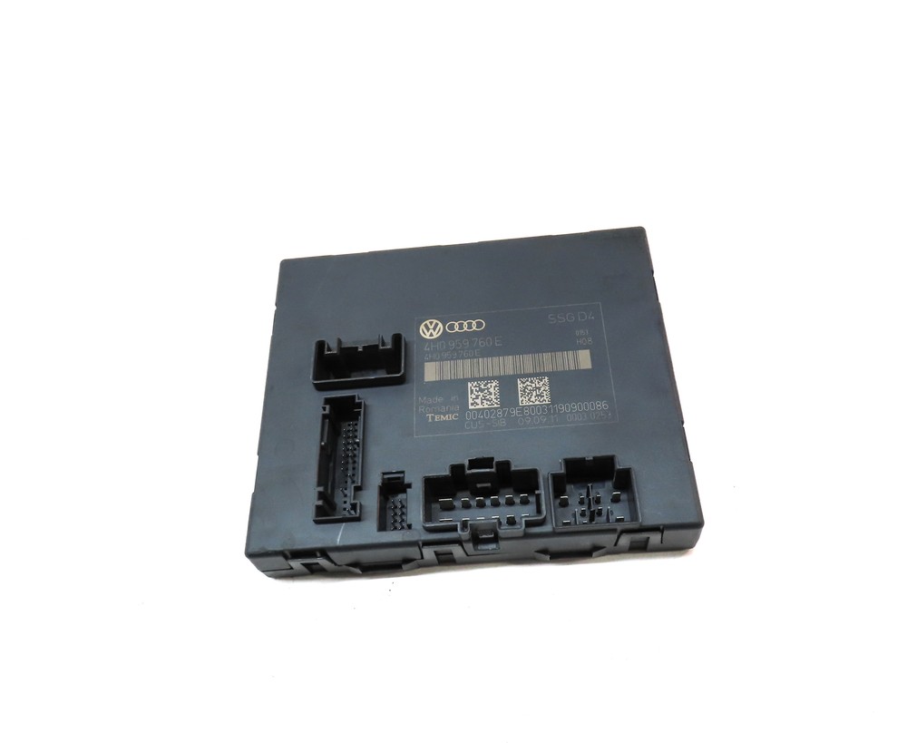 2012 AUDI A8 (D4 4H) FRONT RIGHT PASSENGER SEAT CONTROL MODULE